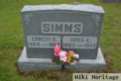 Orra E Simms