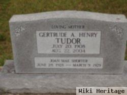 Gertrude A. Henry Tudor