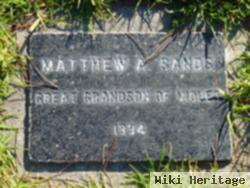 Matthew Aarron Sands