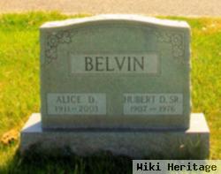 Hubert D Belvin, Sr