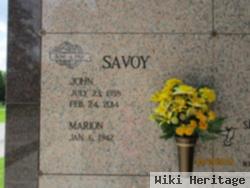 Marion Alleman Savoy