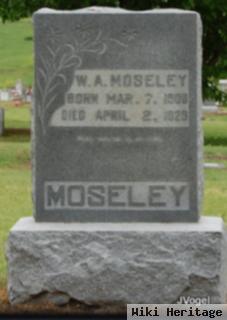 W A Moseley