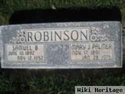 Mary Jane Palmer Robinson