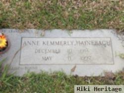 Anne Kemmerly Hainebach