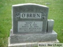 Mary A O'brien