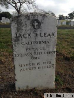 Jack J Leak