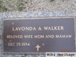 Lavonda A Walker