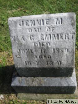 Jennie M Emmert