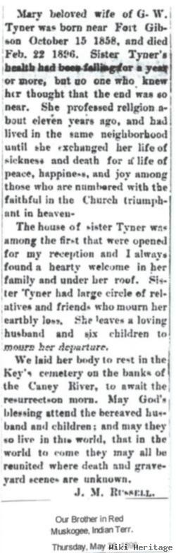 Mary Shaw Tyner