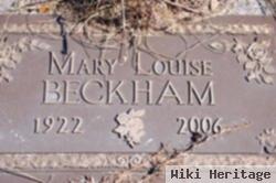 Mary Louise Beckham