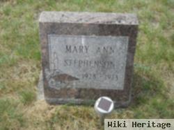 Mary Ann Stephenson