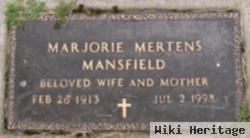 Marjorie Mertens Mansfield