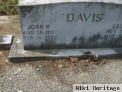 John W Davis