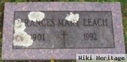 Frances Mary "fannie" Kelly Leach