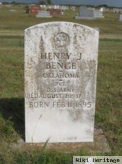 Henry J Benge