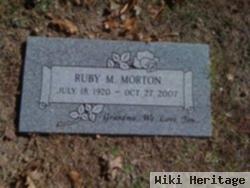 Ruby M. Morton