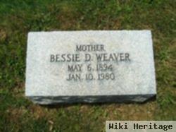 Elizabeth M "bessie" Dewar Weaver