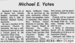 Michael E. Yates