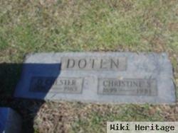 Christine S Doten