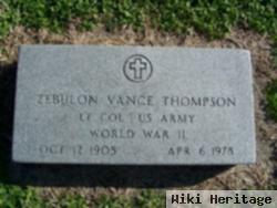 Zebulon Vance Thompson