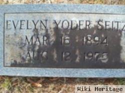 Eva Junie "evelyn" Yoder Seitz