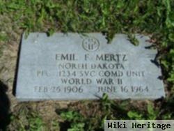 Pfc Emil F. Mertz