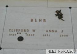 Anna J Behr