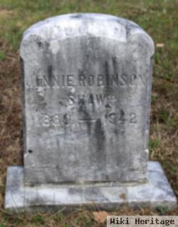 Jennie B Robinson Shaw