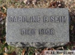 Caroline B Seim