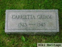 Carrietta Grimm