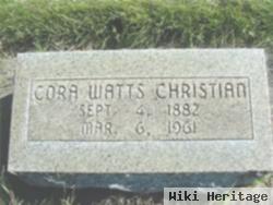 Cora Watts Christian