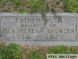 Esther Ruth Browder