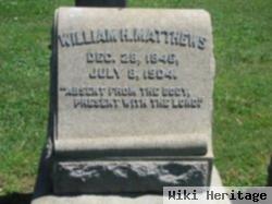 William H Matthews