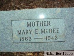 Mary E Smith Mcbee