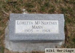 Loretta Collins Mcnertney Mann