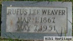 Rufus Lee Weaver