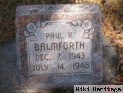 Paul Raymond Balmforth