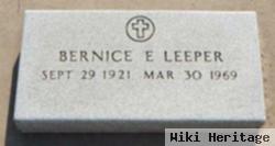 Bernice E Leeper