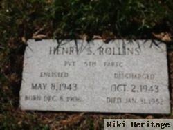 Henry F Rollins