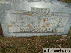 Ida M Mcdonald