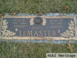 James W Lemaster