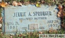 Jennie A. Myers Sprunger