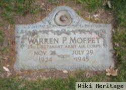 2Lt Warren Price Moffet