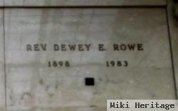 Rev Dewey E Rowe