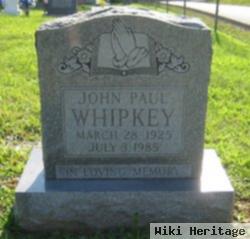 John Paul "johnny" Whipkey