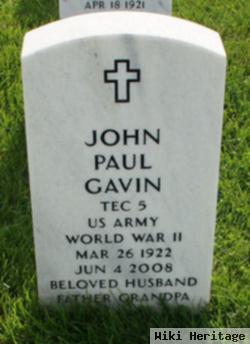 John Paul Gavin