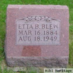 Etta Belle Wimer Blew