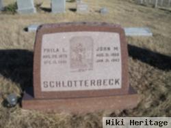 John Martin Schlotterbeck