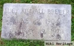 Lucy Kimball Brewer