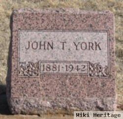 John T York